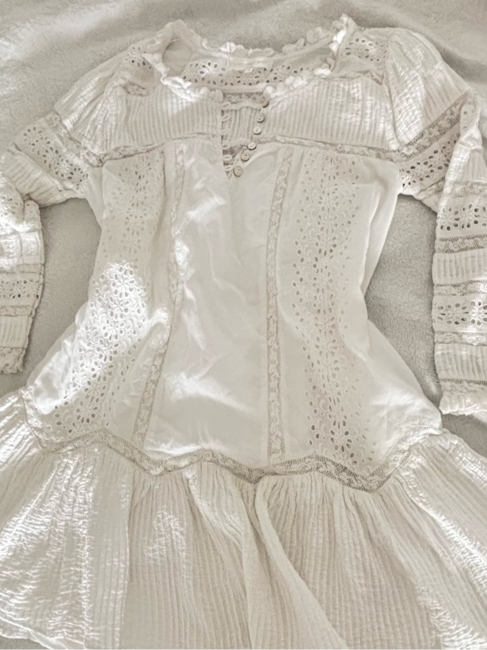 Loveshackfancy Toleda Mini Dress Size P